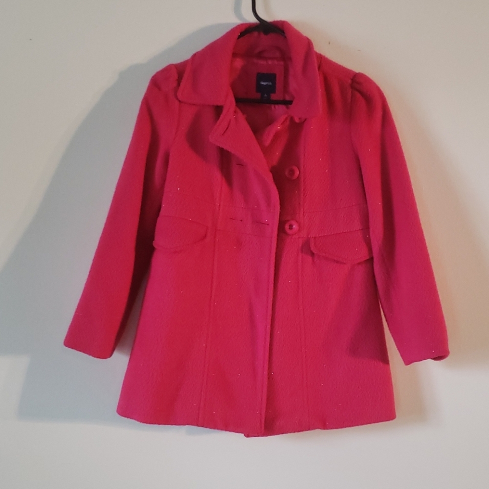 pink coat